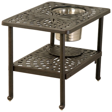 Mayfair 32" Rect. Sectional Ice Bucket Table