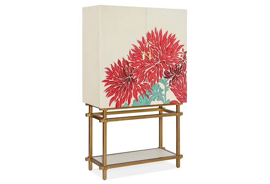 Melange Bar Cabinet by Hooker Furniture at Esprit Decor Home Furnishings