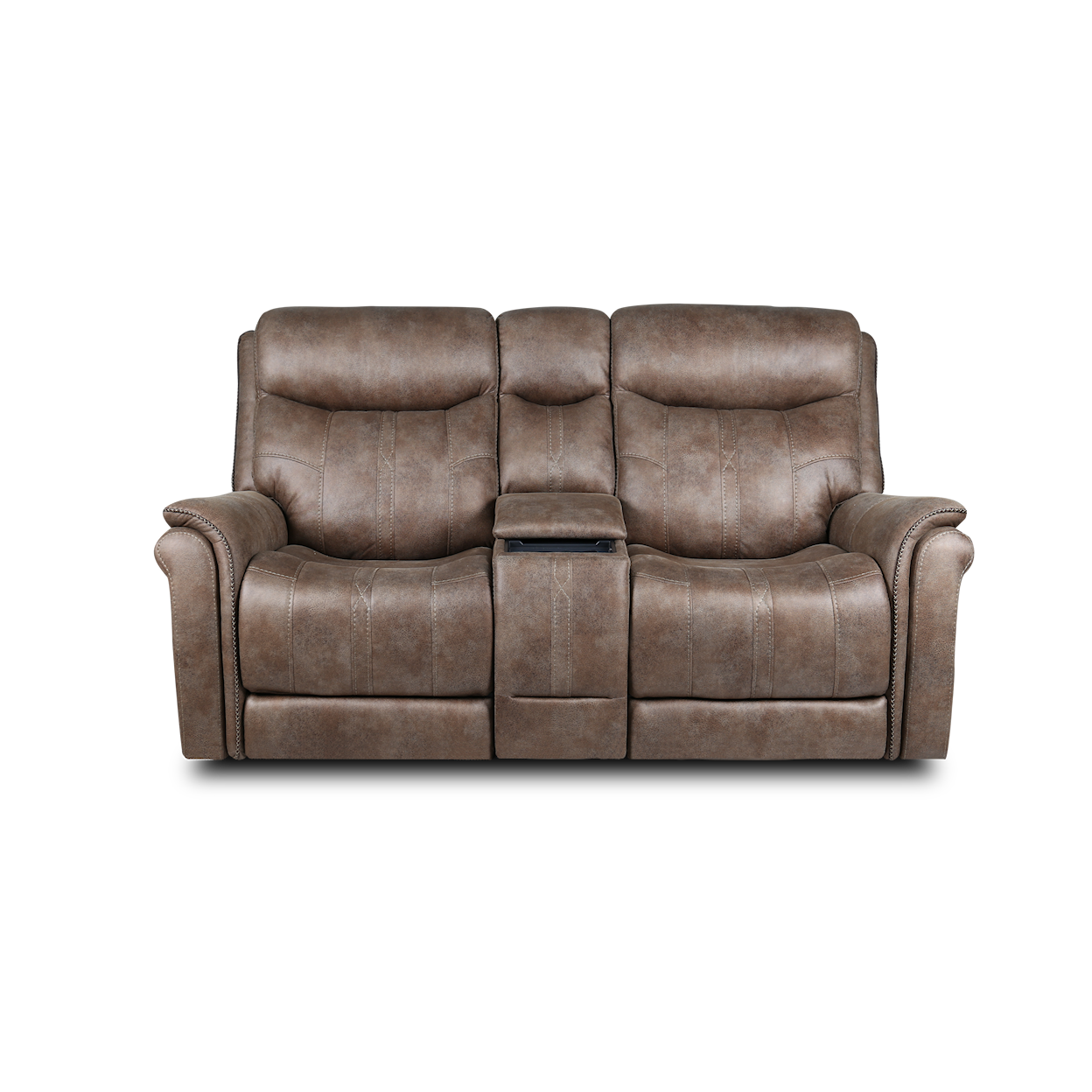 Steve Silver Morrison Power Reclining Console Loveseat