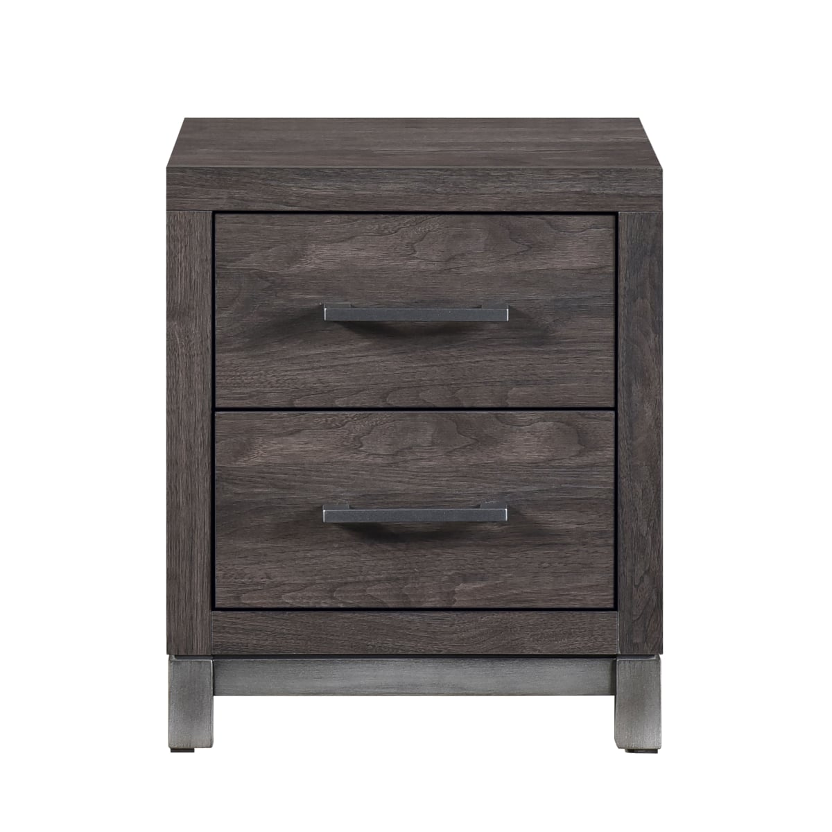 Homelegance Zephyr 2-Drawer Nightstand