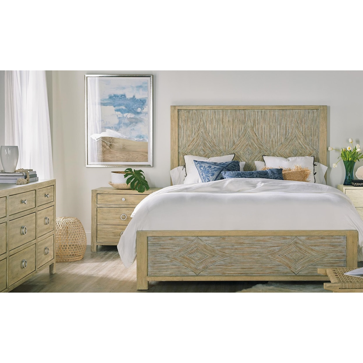 Hooker Furniture Surfrider California King Bedroom Group