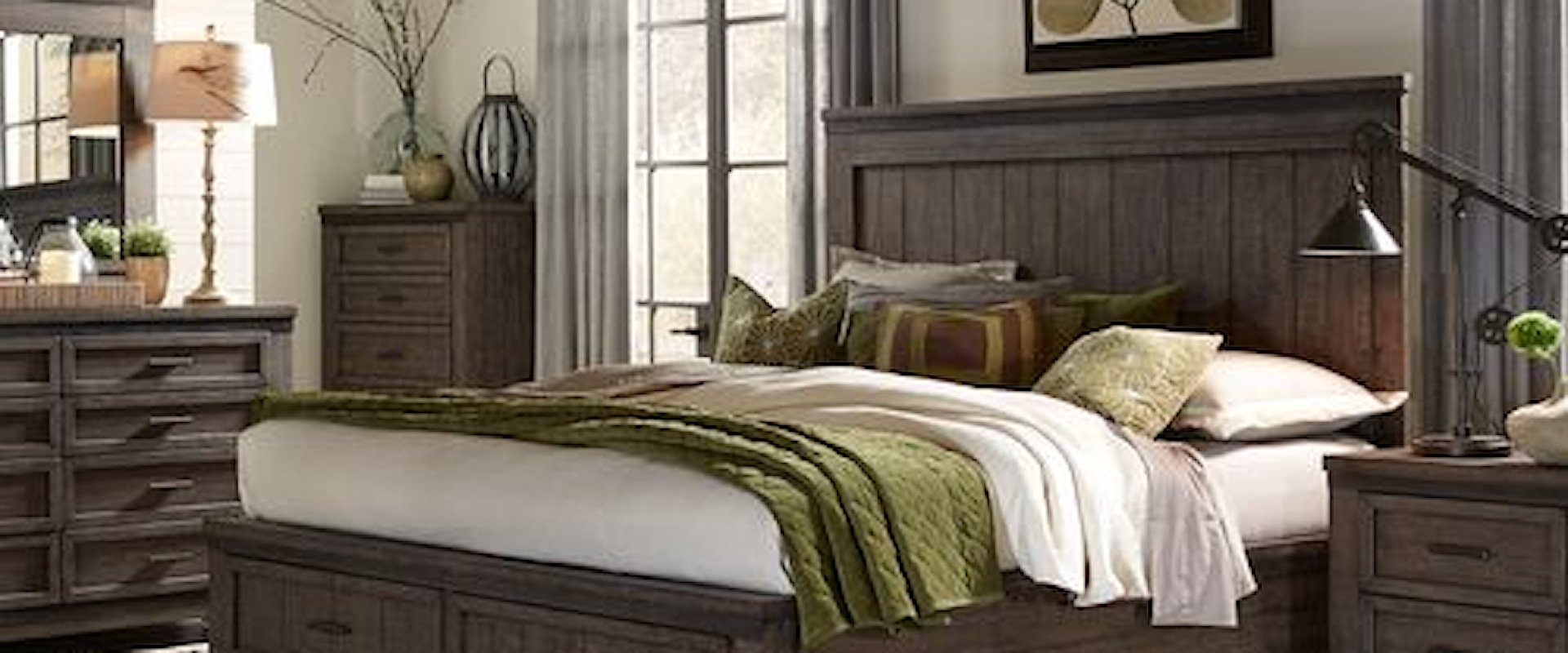 Rustic California King Bedroom Group 