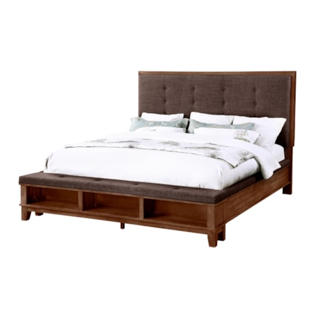 King Upholstered Bed