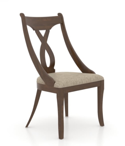 Traditional Customizable Upholstered Side Chair