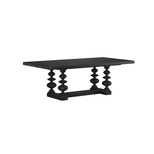 Traditional Rectangular Dining Table