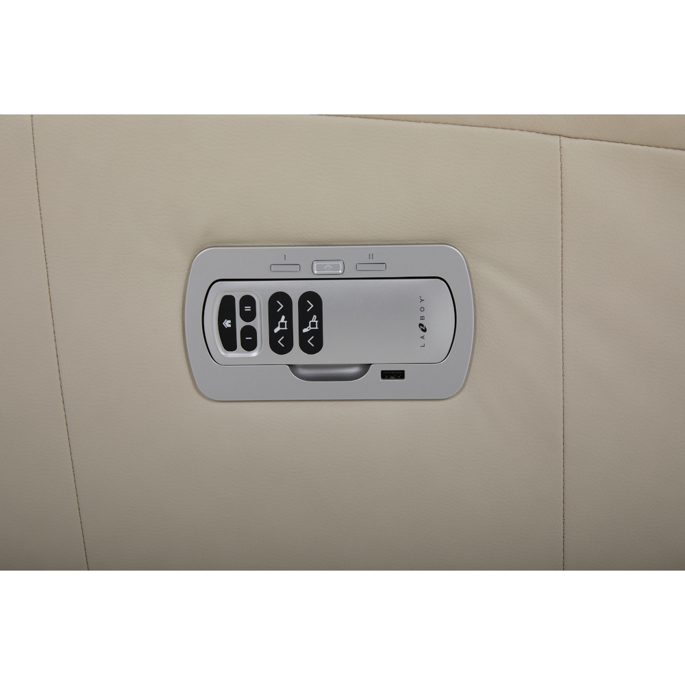 La-Z-Boy Palmer Power Reclining Chair & a Half w/ HR & Lum