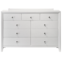 Contemporary 9-Drawer Dresser