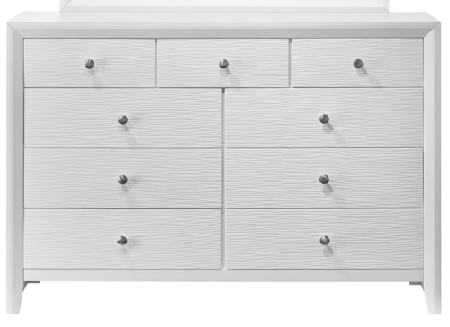 Contemporary 9-Drawer Dresser