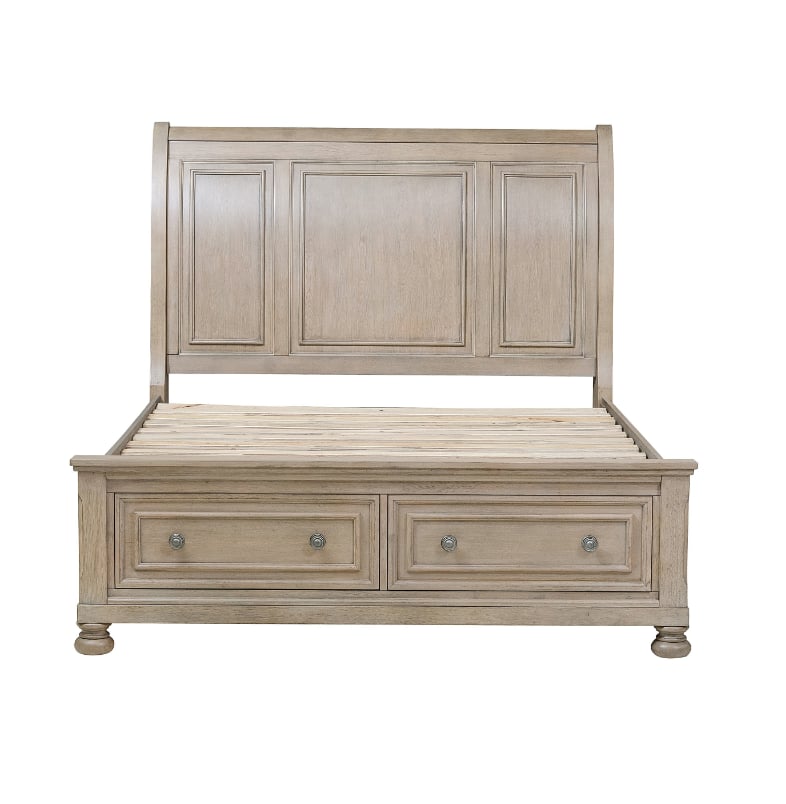 California King Storage Bed