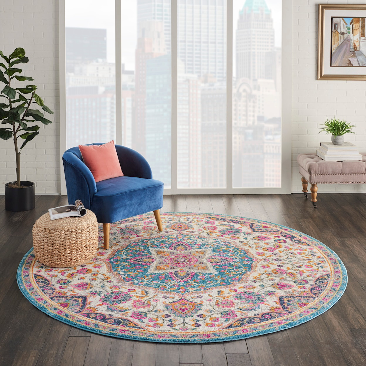 Nourison Passion 8' Round  Rug