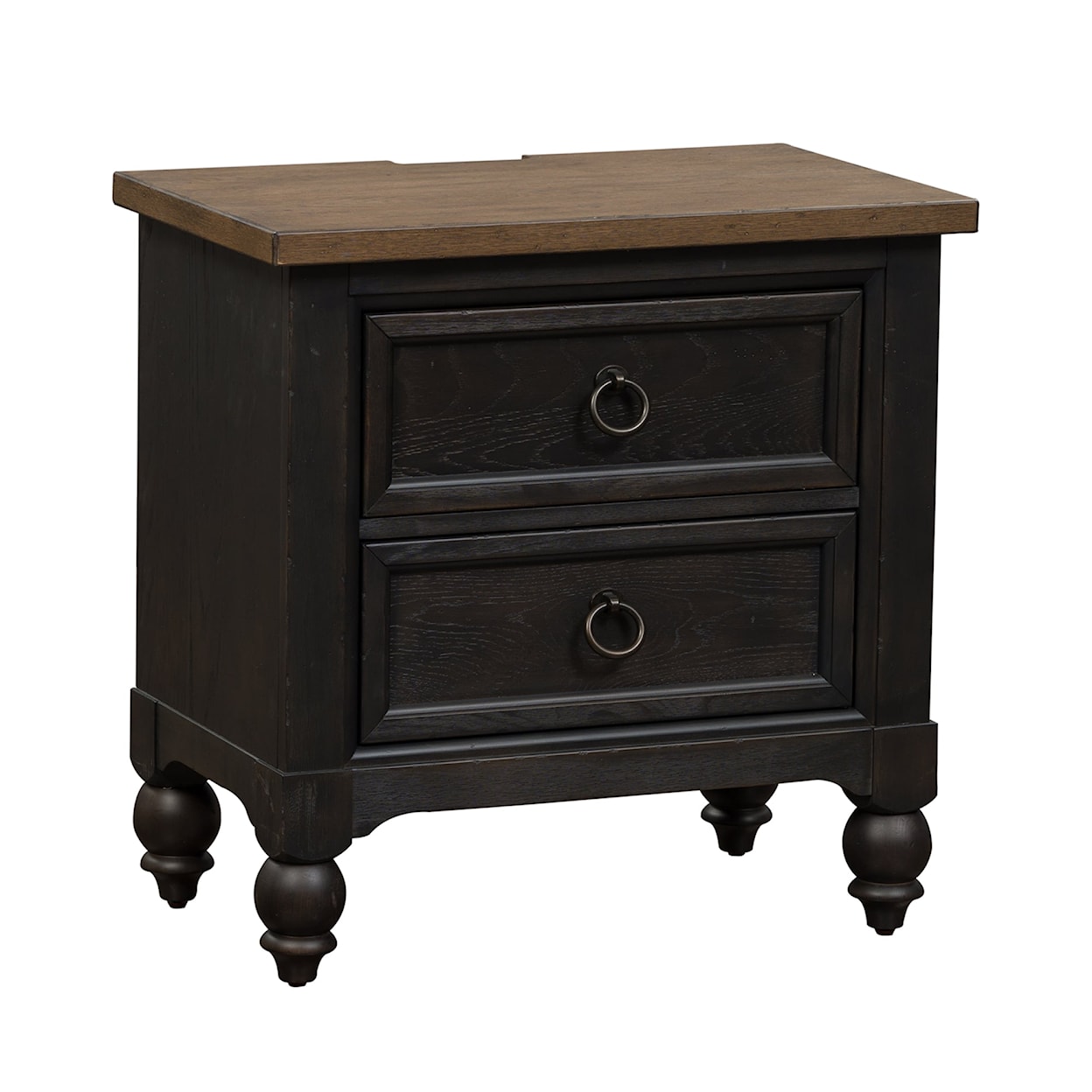 Libby Americana Farmhouse 2-Drawer Nightstand