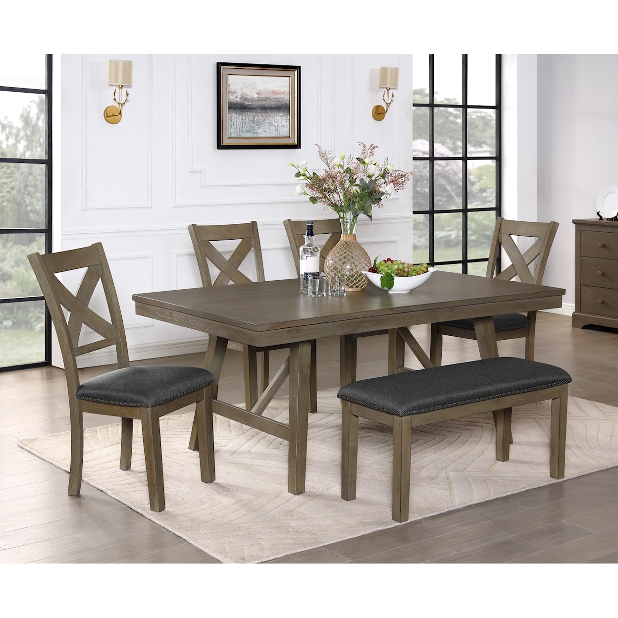 Crown Mark Amira Dining Table