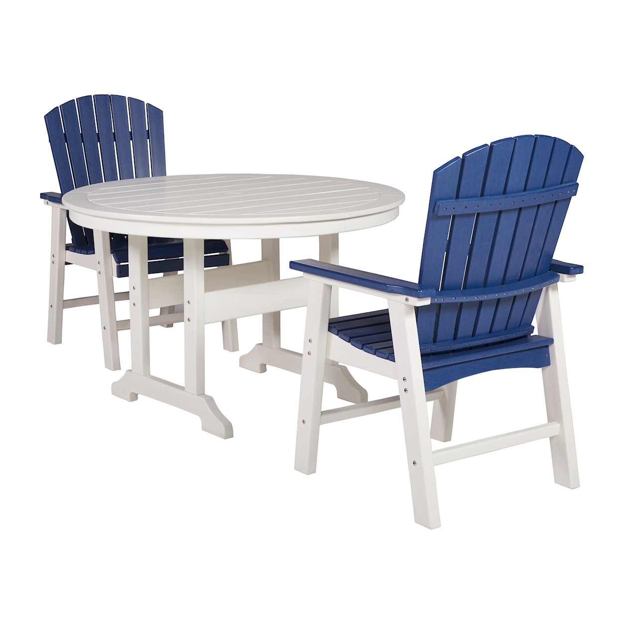 Signature Design by Ashley Crescent Luxe 3-Piece Dining Set