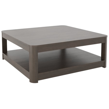42" Square Block Coffee Table
