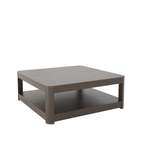 Casual 42" Square Block Coffee Table