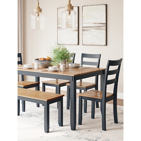 Dining Room Table Set (6/Cn)