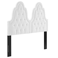 Tufted Performance Velvet Full/Queen Headboard