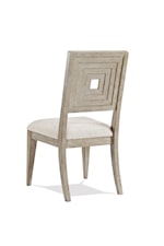 Riverside Furniture Cassandra Dining Set includes Round Table and 4 Curved Dining Chairs!