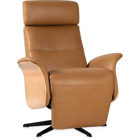 Contemporary Manual Integrated Recliner