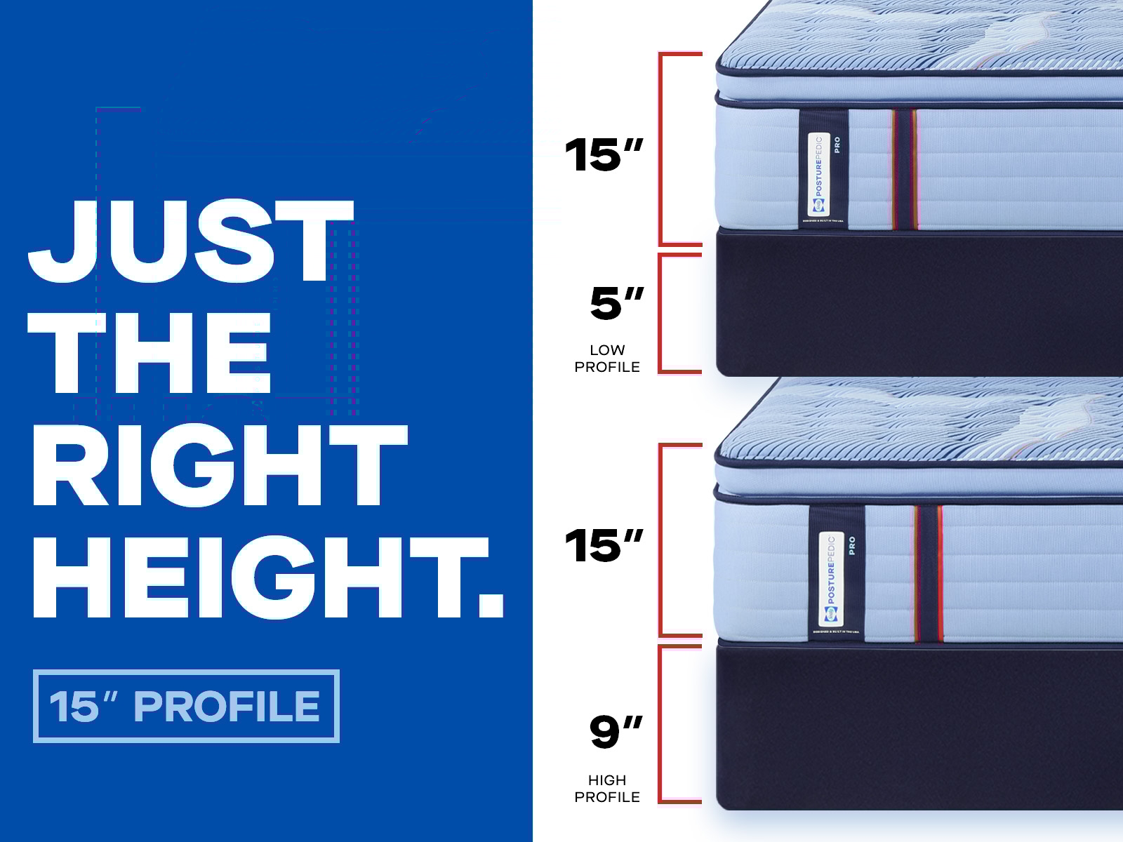 Sealy Posturepedic® Pro Lansdale Lansdale Euro Pillow Top Soft Full