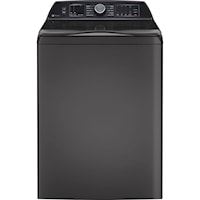 Profile 6.2 Cu Ft (IEC) Washer with Smarter Wash Technology Diamond Grey- PTW700BPTDG