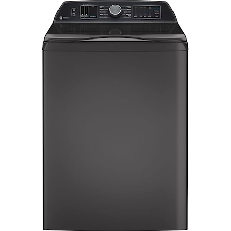 Profile 6.2 Cu Ft (IEC) Washer with Smarter Wash Technology Diamond Grey- PTW700BPTDG