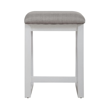 Upholstered Console Stool