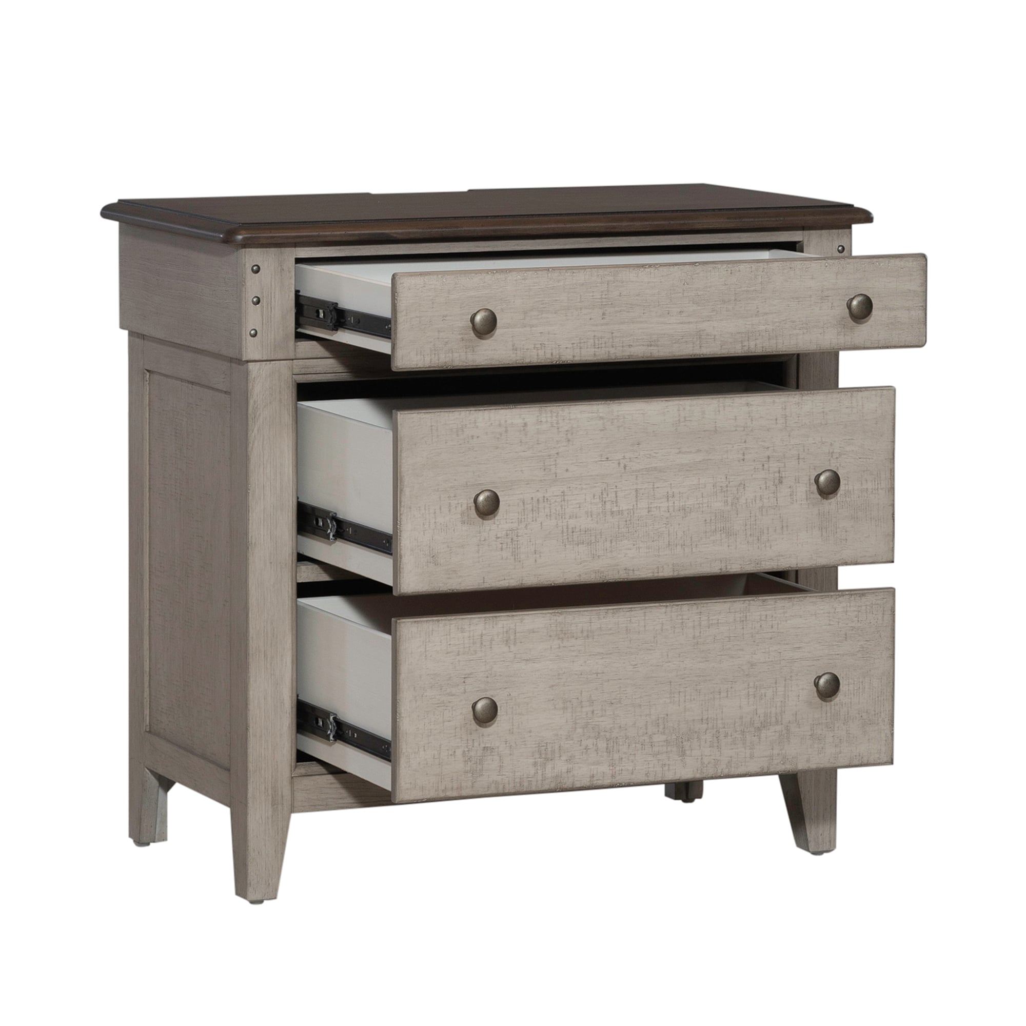 Liberty Furniture Ivy Hollow 3-Drawer Bedside Chest