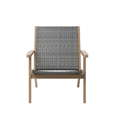 Outdoor Wicker Side Chair