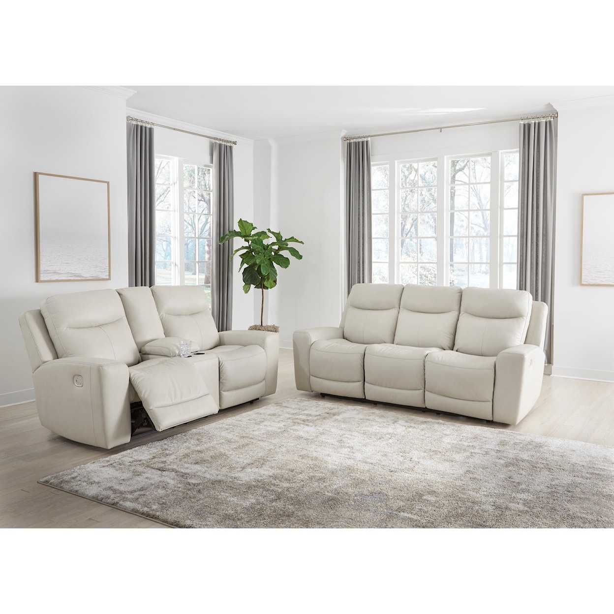 Signature Design by Ashley Mindanao Living Room Set