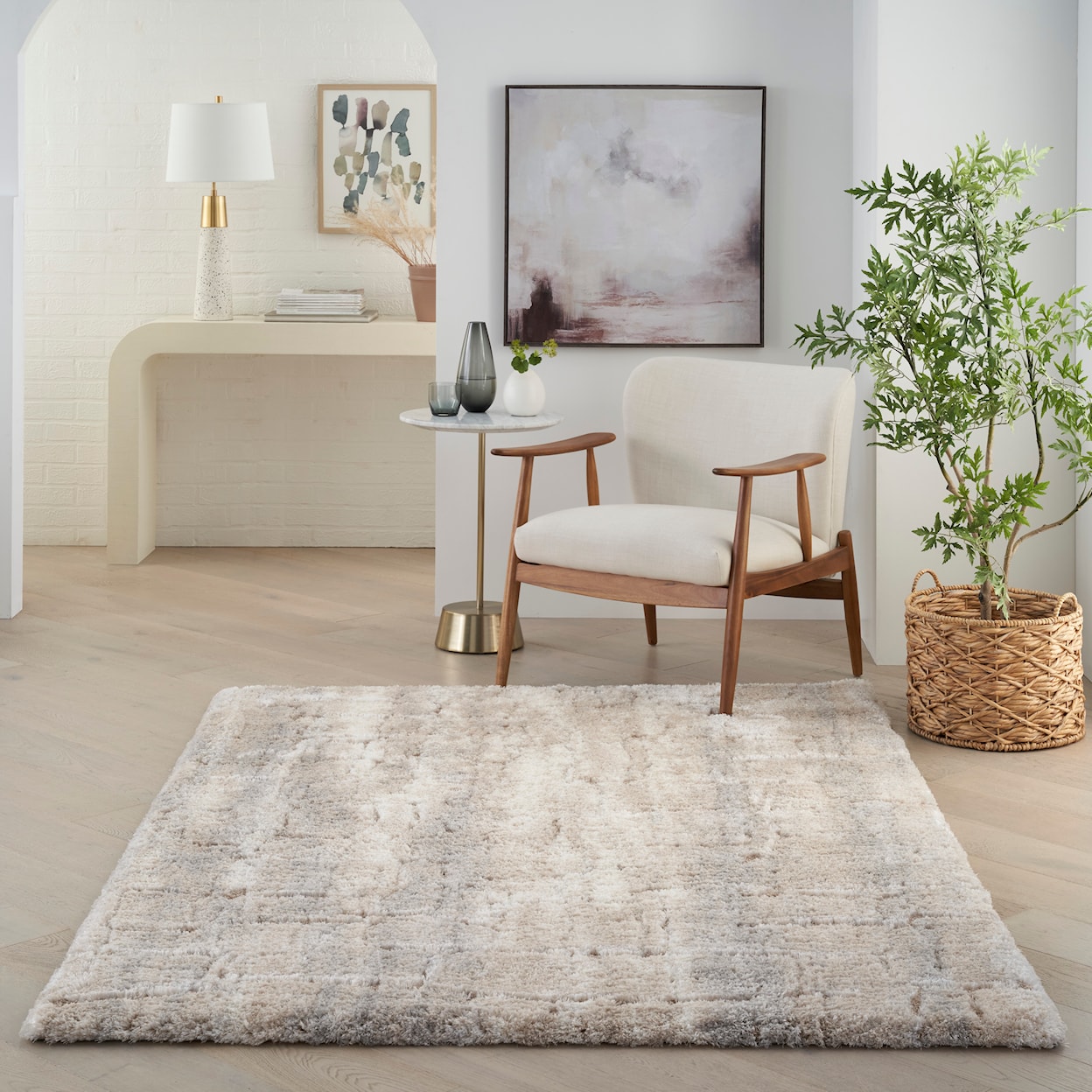 Nourison Dreamy Shag 4' x 6'  Rug