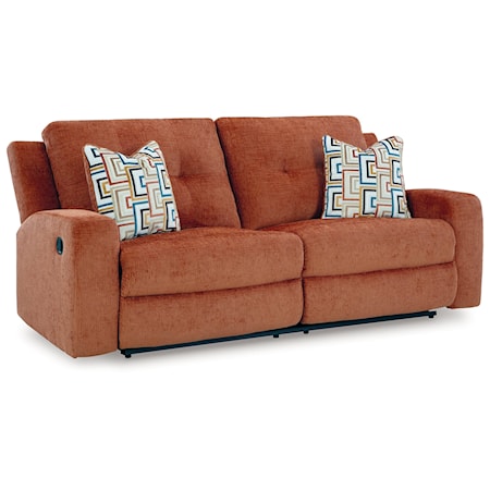 2-Seat Reclining Sofa