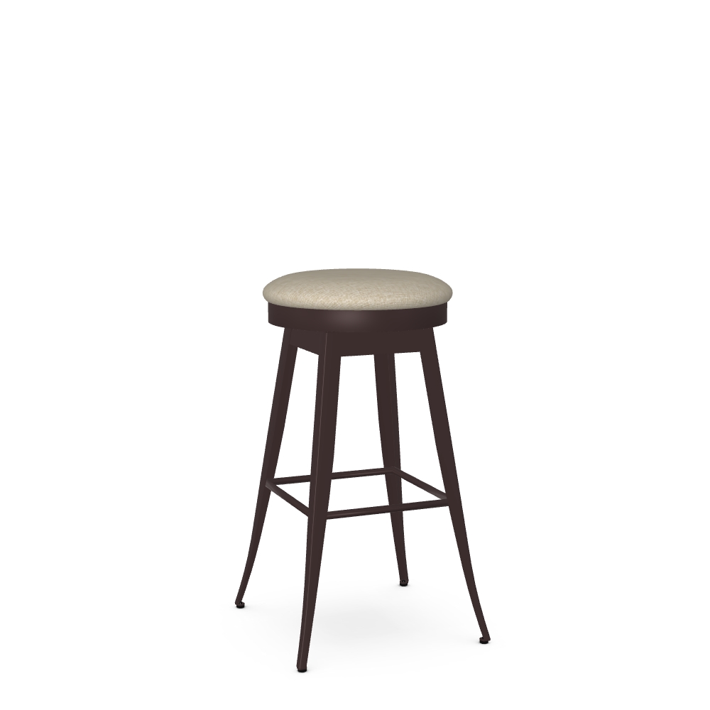 Upholstered Bar Height Swivel Stool