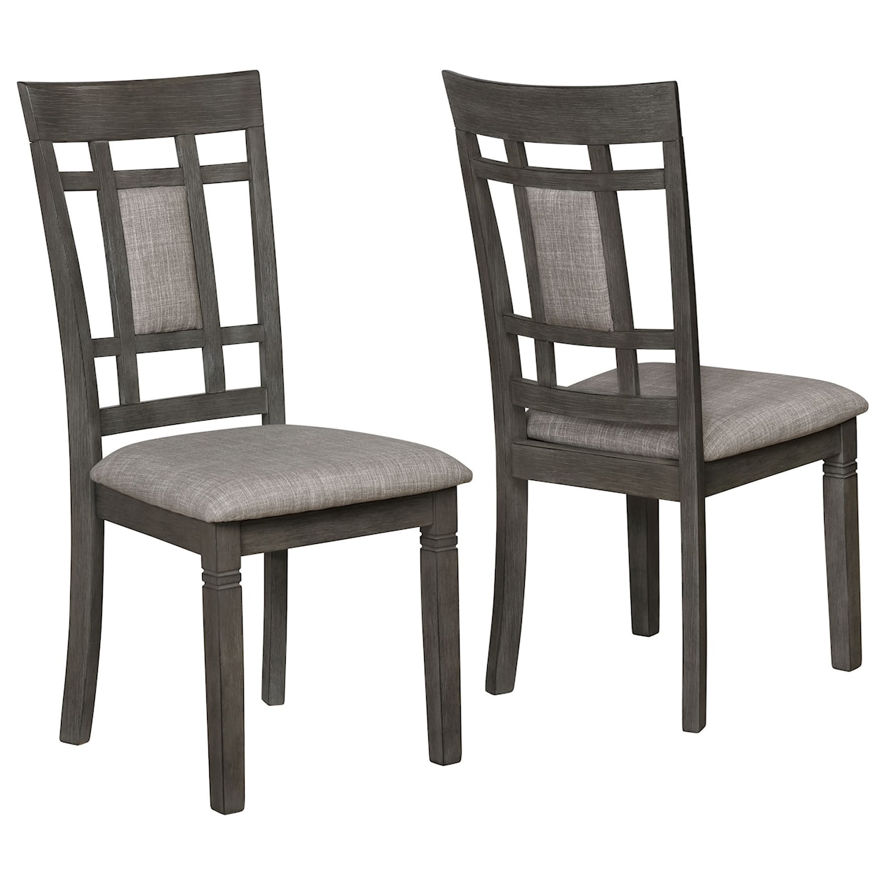 Crown Mark Paige 6-Piece Table and Chair Set with Bench