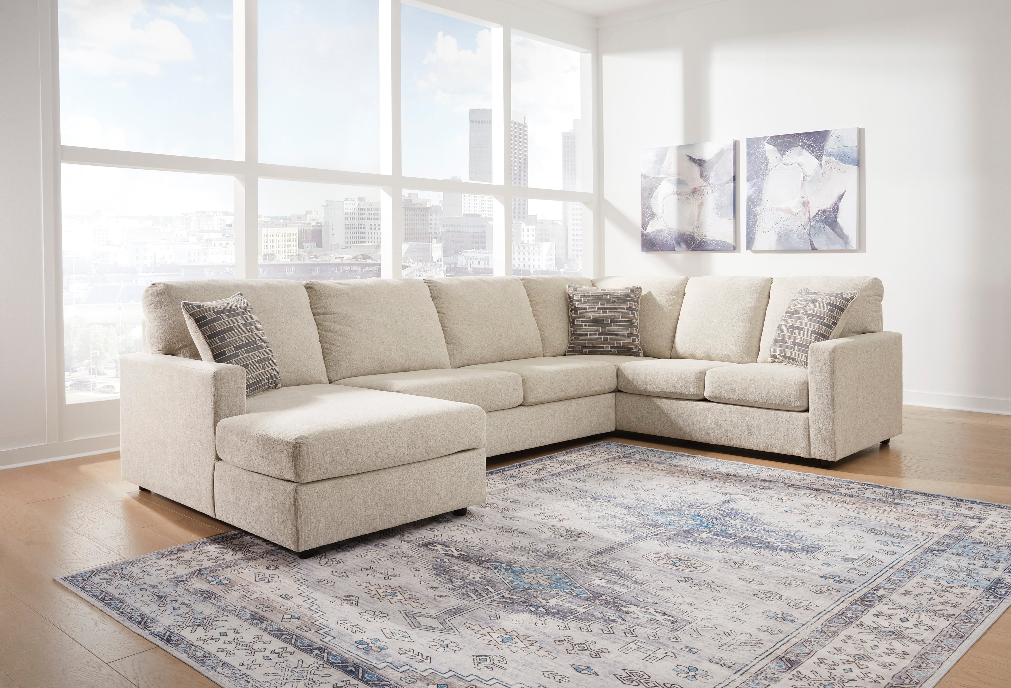 Signature Design By Ashley Edenfield 29004S1 3-Piece Sectional With ...