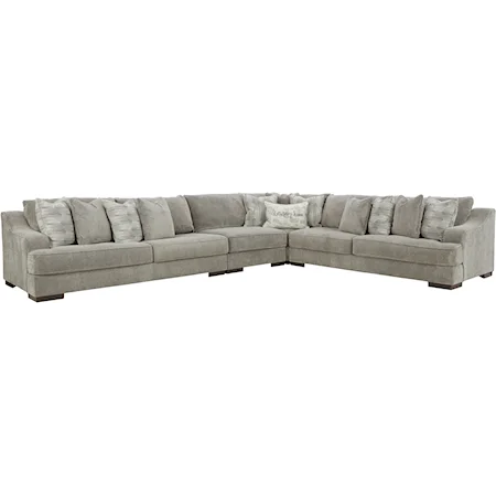 4-Piece Sectional Sofa