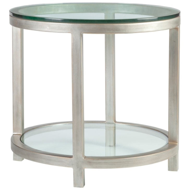 Artistica Artistica Metal Per Se Round End Table