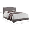 Accentrics Home Fashion Beds Queen Upholstered Bed