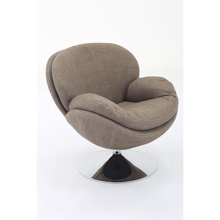 Contemporary Accent Swivel Chair