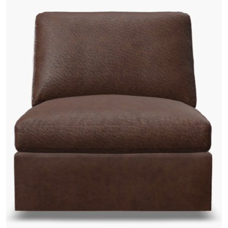 Armless Swivel Chair