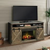 Legends Furniture Farmhouse 66" Fireplace Console