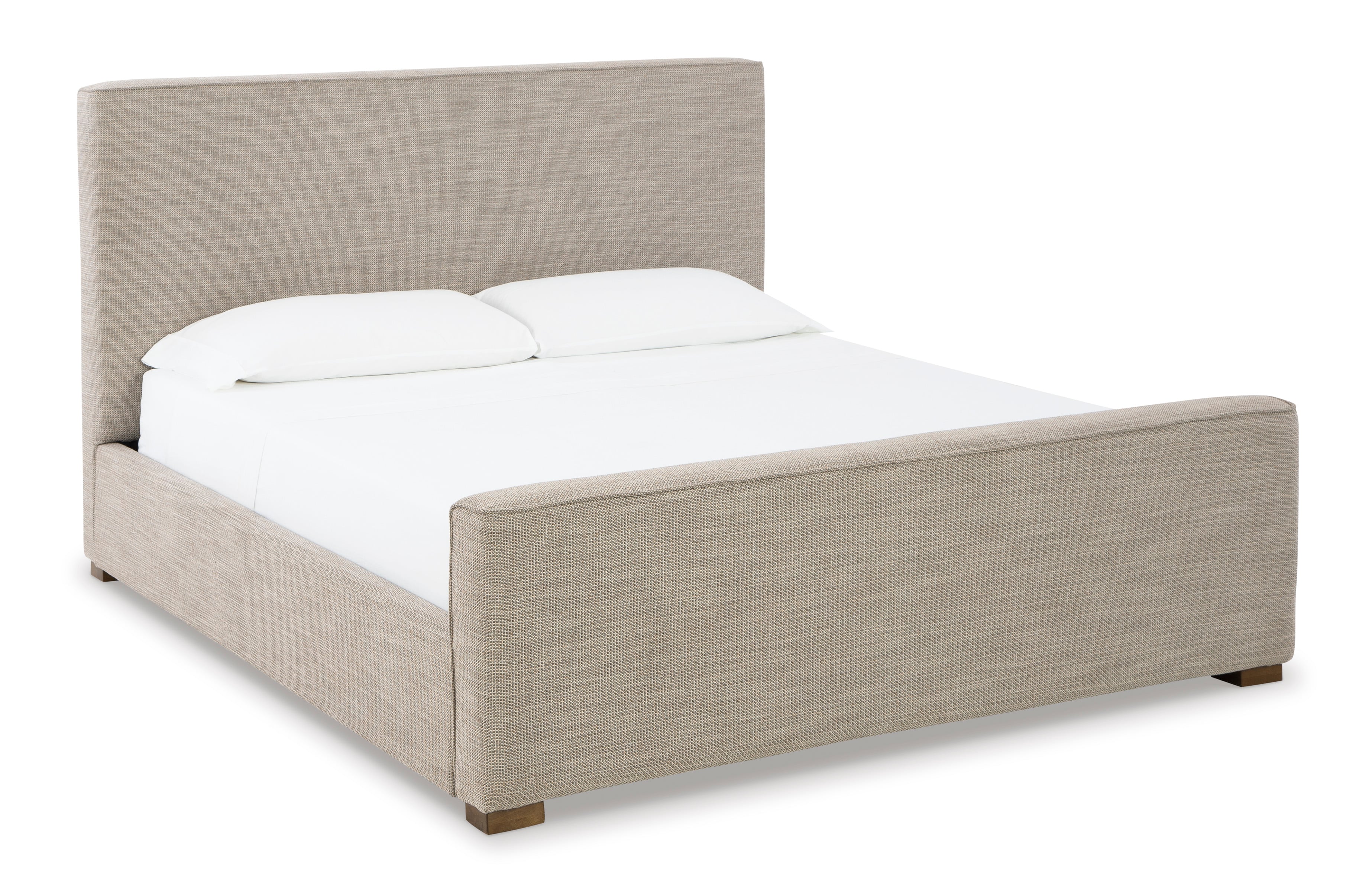 Castagnier upholstered deals standard bed