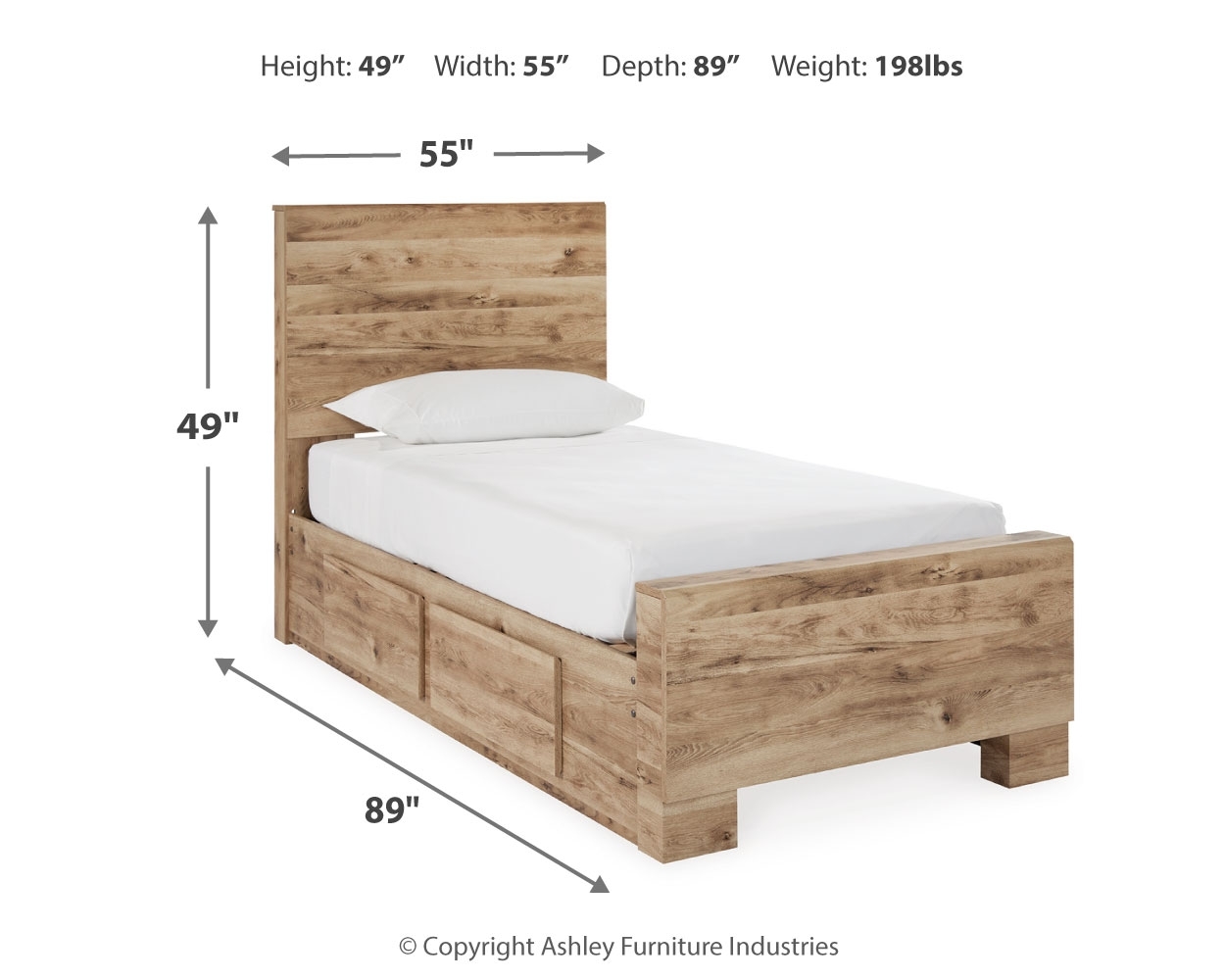 Signature Design by Ashley Hyanna Twin Bedroom Set