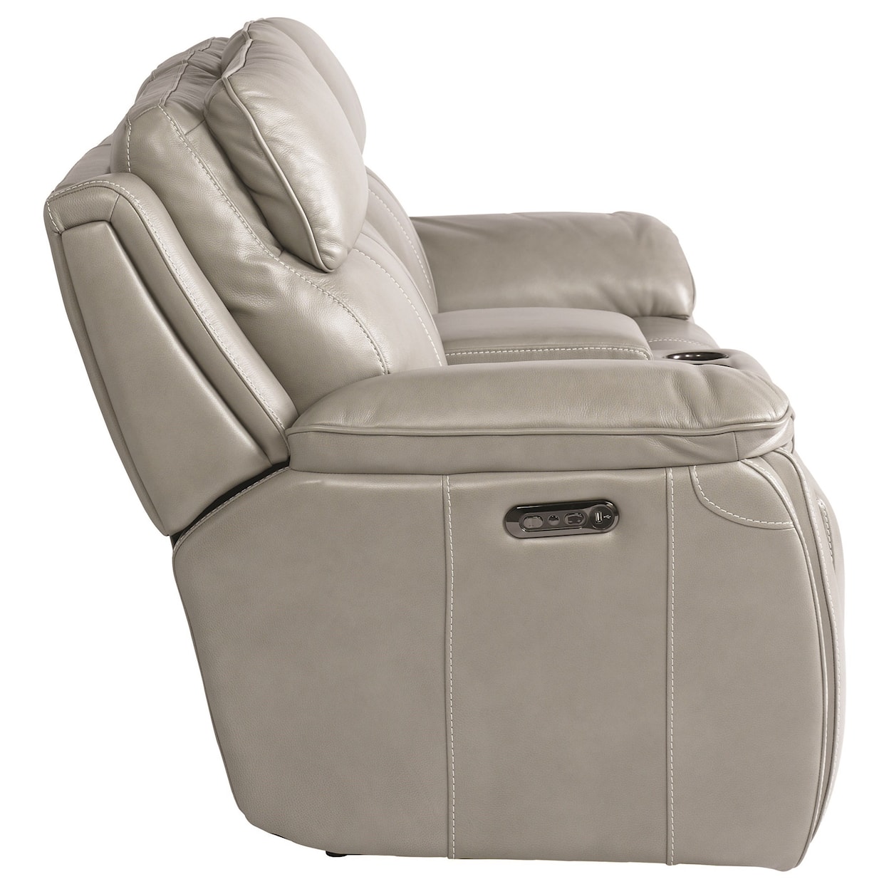 Bassett Levitate Power Headrest Reclining Console