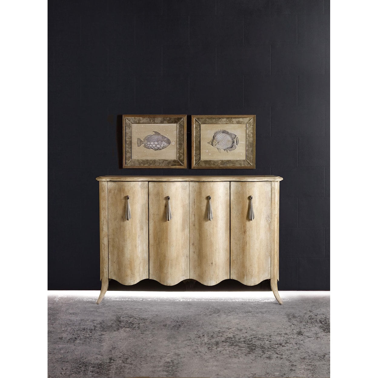 Hooker Furniture Melange Four Door Credenza