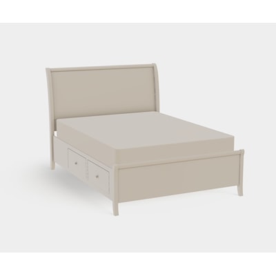 Mavin Adrienne PW Adrienne Queen Left Drawerside Sleigh Bed