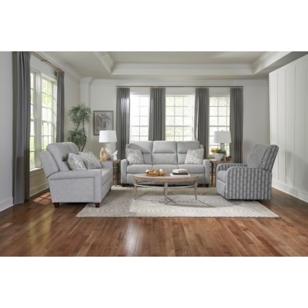 Dual Power Reclining Sofa