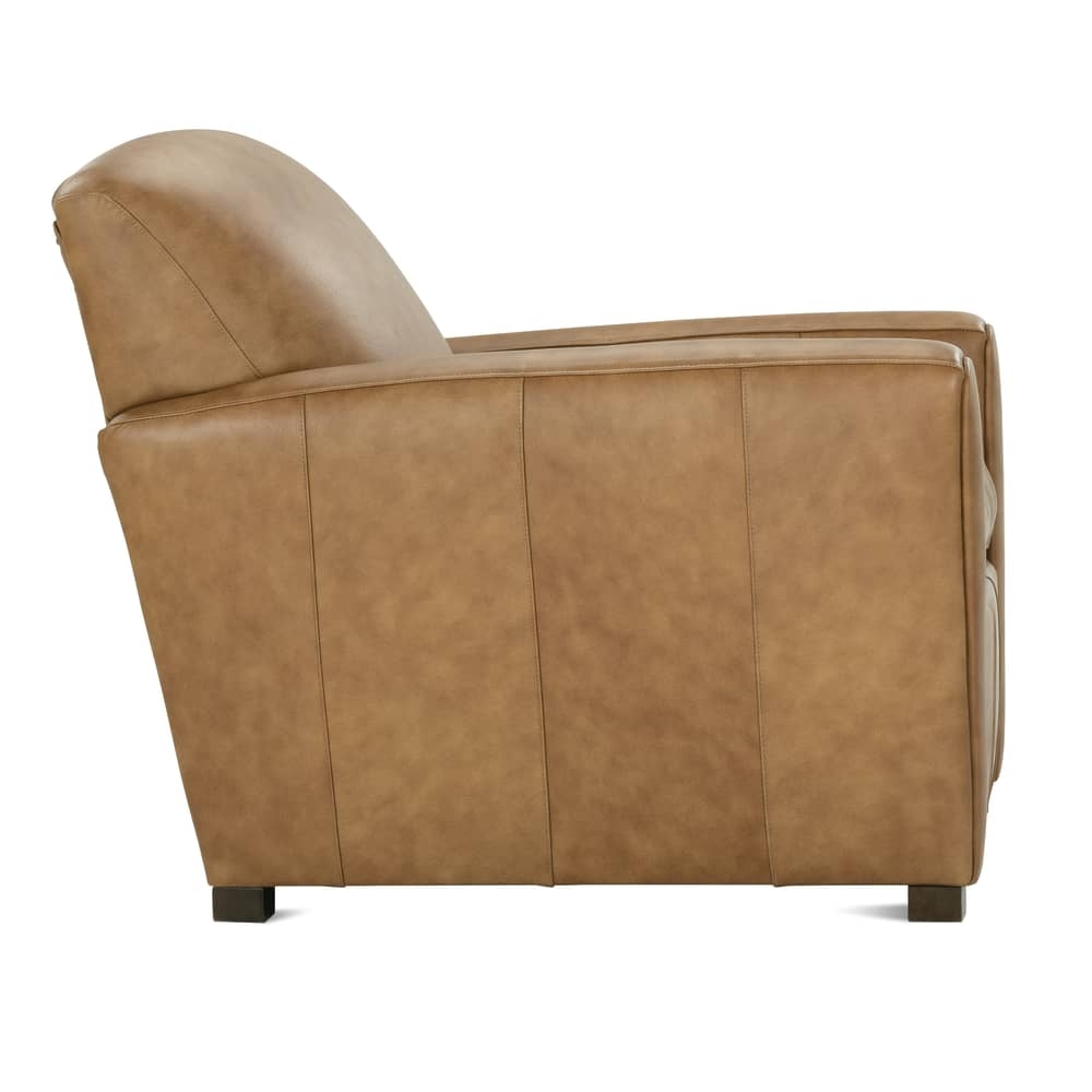 Leather Accent Armchair