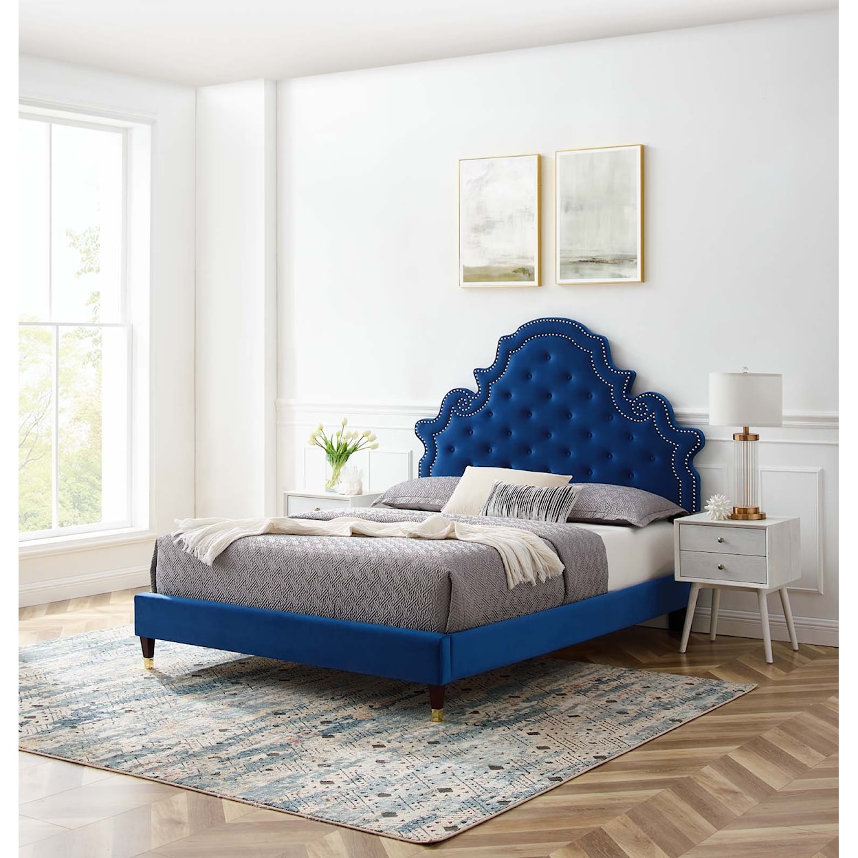 Modway Gwyneth King Platform Bed