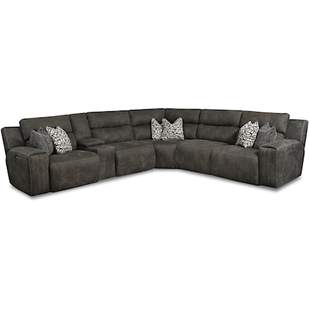 Power Reclining Sectional 